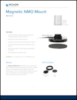 Download the Wilson magnetic NMO antenna mount 900037 spec sheet (PDF)