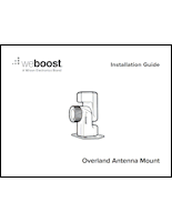Download the weBoost Overland antenna mount 901168 installation guide (PDF)