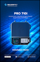 Download the WilsonPro 460064 Pro 710i installation guide(PDF)