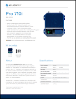 Download the WilsonPro 710i spec sheet (PDF)