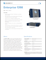 Download the WilsonPro Enterprise 1398 (460072/461072) spec sheet (PDF)