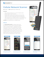 Download the WilsonPro Cellular Network Scanner spec sheet (PDF)