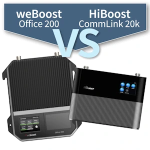 weBoost Office 200 (472047, 471047) vs. HiBoost CommLink 20K (Pro25T-5S-BTW