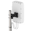 Poynting XPOL-24-5G 4×4 MIMO Panel Antenna with 4 × HDF195 Coax Cables | Rear, with Pole Mount
