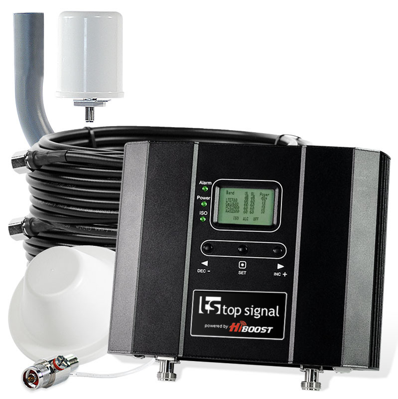 Top Signal HiBoost 15K Cell Phone Signal Booster with 1 Antenna