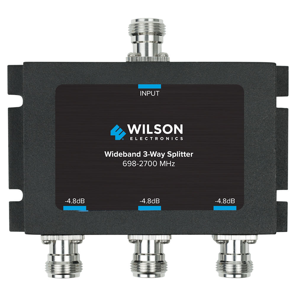 Wilson 859980 3-Way Splitter with N-Female Connectors (50 Ohm)