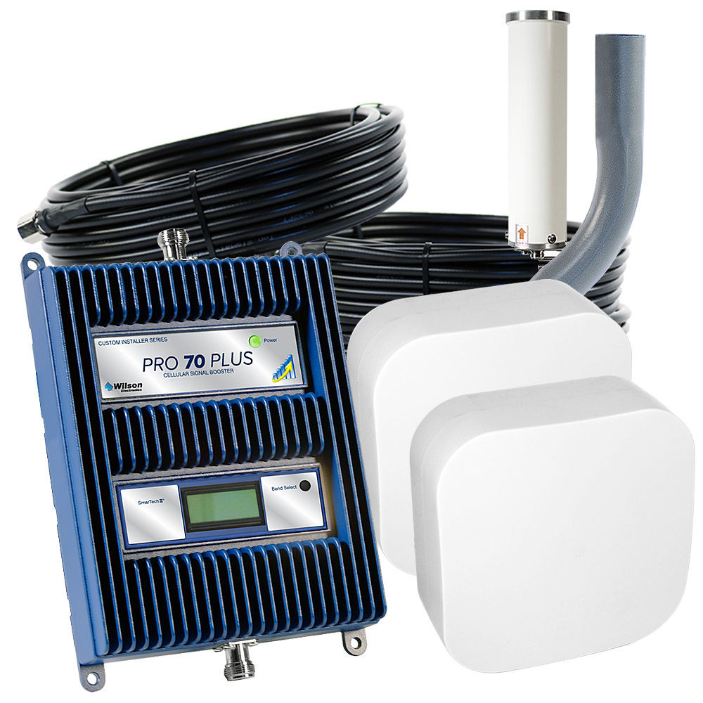 BOOSTER PLUS健康器具 WilsonPro 70 Plus Cell Signal Booster 2 Inside Antennas (50-Ohm