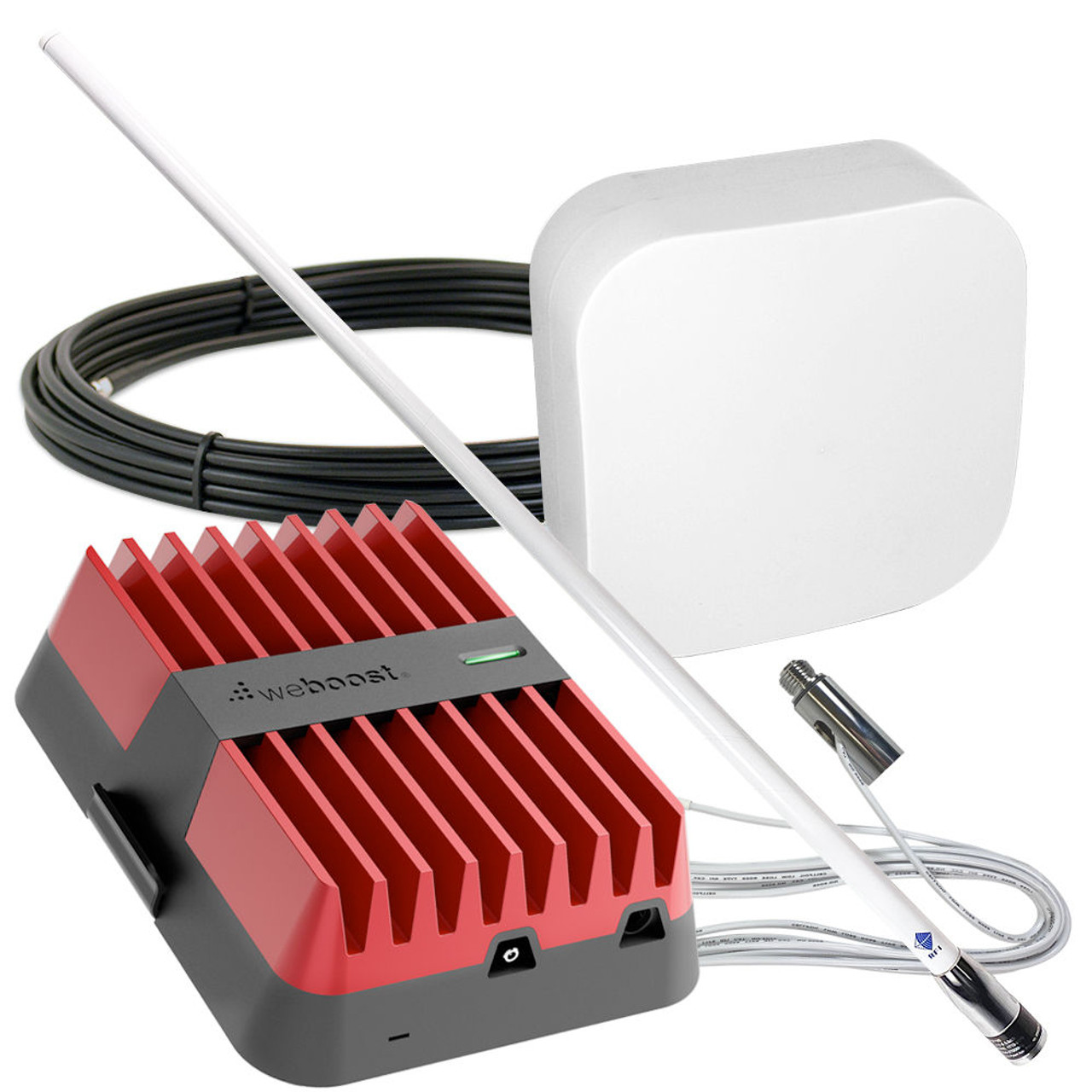 Marine weBoost Drive Reach Cell Signal Booster with 38-Inch High-Gain Antenna | Top Signal Series