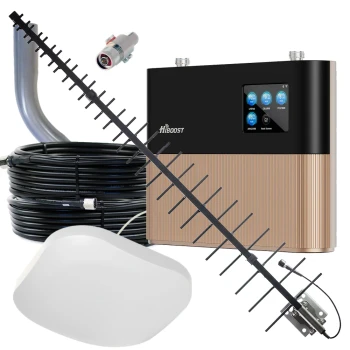 HiBoost CommLink 10K Long-Range Commercial Cell Signal Booster (Top Signal Series) | Pro20T-5S-BTW
