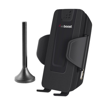 weBoost Drive 4G-S Sleek Cell Phone Signal Booster for Vehicles 470107: Cradle Booster with Antenna