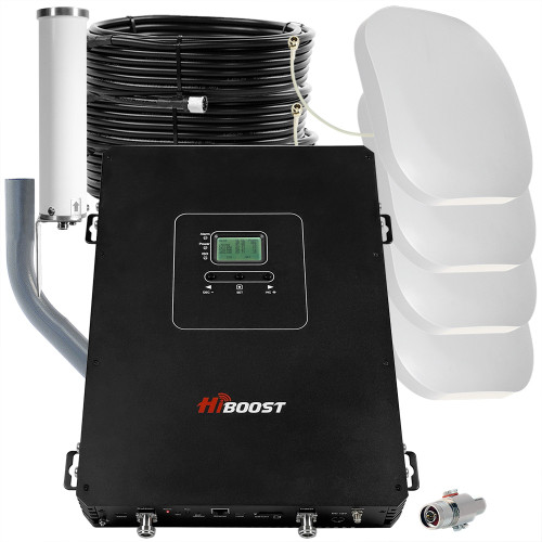 HiBoost Industrial 100K T27-5S Telicos Cell Signal Booster Kit Top Signal Series | F27K-5S-IOT | TS548101 HiBoost Industrial 100K T27-5S Telicos Cell Signal Booster Kit Top Signal Series | F27K-5S-IOT | TS548101