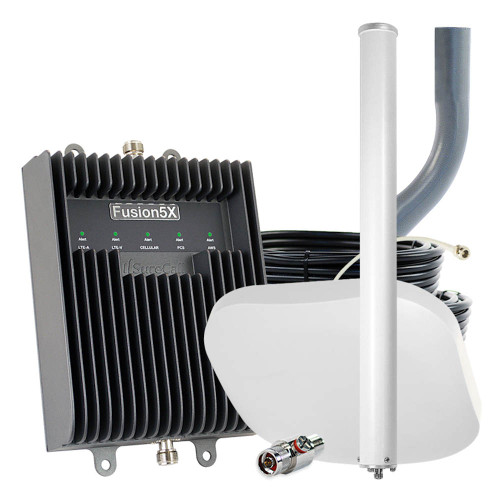 SureCall Fusion5X 2.0 Plus Kit | Cell Signal Booster 1 Antenna | Top Signal Series | TS566211 | SC-Fusion5X2