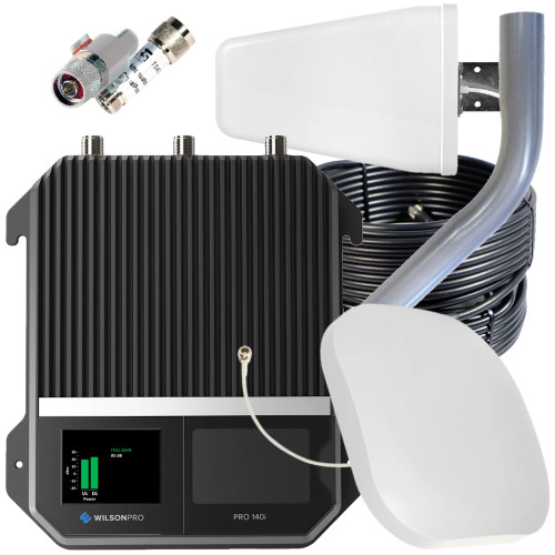 WilsonPro 140i FirstNet Band 14 Cellular Booster System with 1 Dome Antenna | Top Signal Series | 460074-PS1