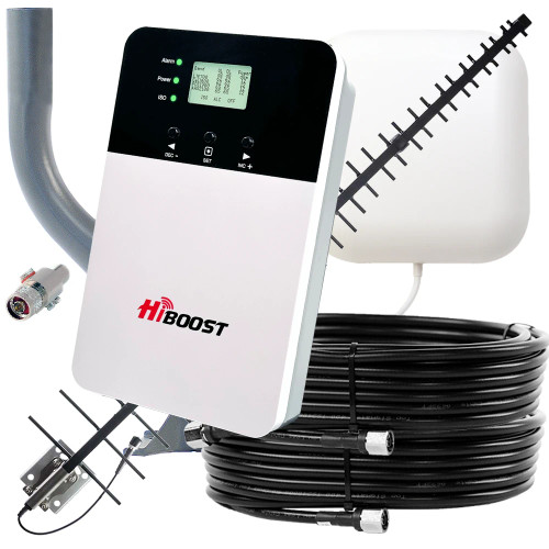 HiBoost Cabin 4K Home Pro Max Cell Signal Booster | F10GI-5S-BTW | TS542220 HiBoost Cabin 4K Home Pro Max Cell Signal Booster | F10GI-5S-BTW | TS542220