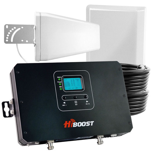 HiBoost Commercial 30K Pro Cell Phone Signal Booster (50 Ohm) Pro25-5S: Kit HiBoost Commercial 30K Pro Cell Phone Signal Booster (50 Ohm) Pro25-5S: Kit