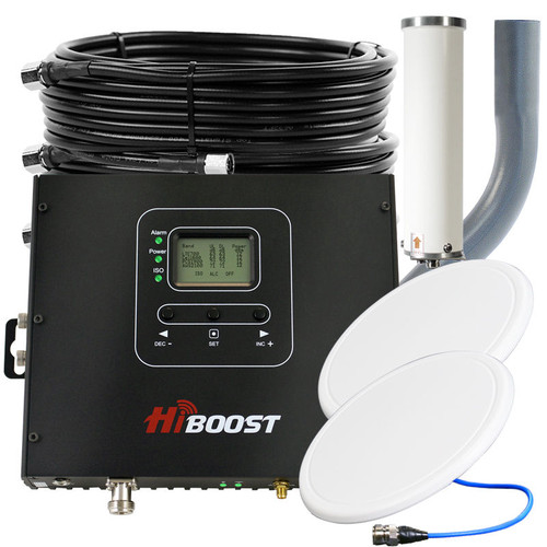 Top Signal HiBoost SLT Smart Link Cell Signal Booster 2 Antennas TS545112: Kit