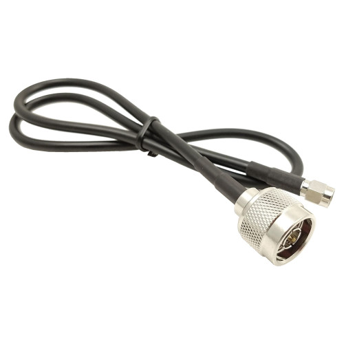 Top Signal RG58 Coax 2 ft. N-Male/SMA-Male Connectors (TS385002)
