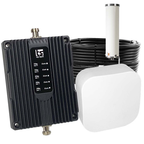 2X SolidRF Signal Plus Home & Home Office Cell Signal Booster | Top Signal Series | TS115728-2X 2X SolidRF Signal Plus Home & Home Office Cell Signal Booster | Top Signal Series | TS115728-2X