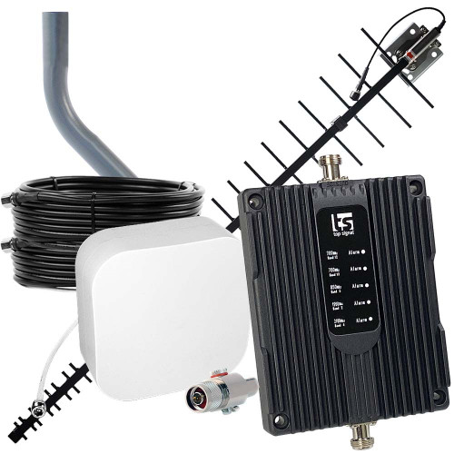 Top Signal Rural Home Cell Signal Booster with High-Gain Antenna | TS115728-HG Top Signal Rural Home Cell Signal Booster with High-Gain Antenna | TS115728-HG