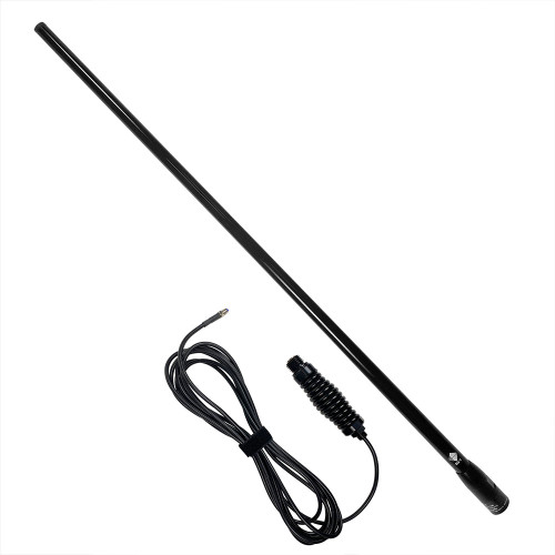 LTE 38‑Inch Vehicle Antenna RFI Quick‑Release Whip 6.5 dBi 698–2700 MHz | TS210701 LTE 38‑Inch Vehicle Antenna RFI Quick‑Release Whip 6.5 dBi 698–2700 MHz | TS210701