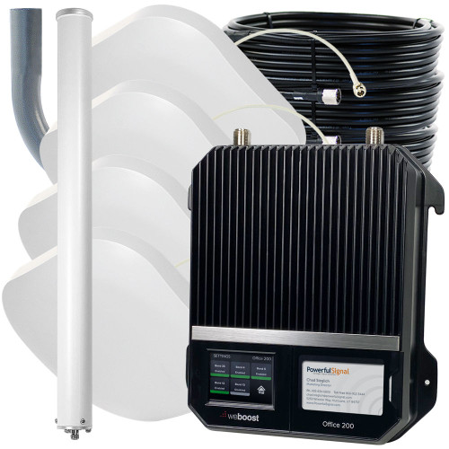 weBoost Office 200 Commercial Cellular Booster 50 Ohm 4 Antennas | Top Signal Series | 472047 weBoost Office 200 Commercial Cellular Booster 50 Ohm 4 Antennas | Top Signal Series | 472047