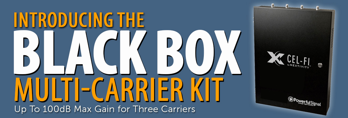 Cel-Fi G41 Black Box Cellular Booster Kits
