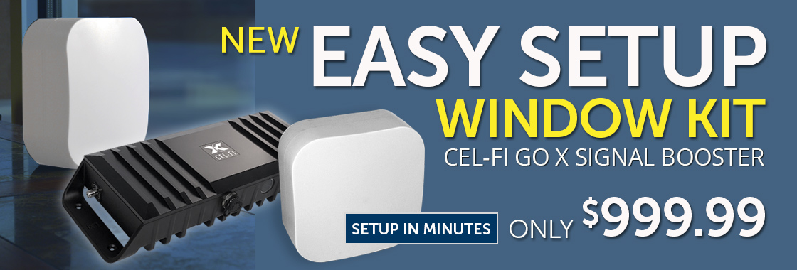 TOp Signal Cel-Fi Go Easy Setup Signal Booster
