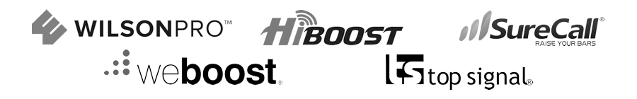 Powerful Signal offers solutions from WilsonPro, weBoost, HiBoost, SureCall, Top Signal, and other leading manufacturers.