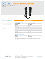 Download the CEL-FI mobile server antenna A41-V30-100 data sheet (PDF)