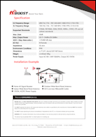 Download the HiBoost Home 4K spec sheet (PDF)