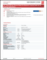 Download the RFS plenum air coax cable spec sheet (PDF)