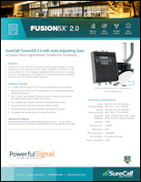 Download the SureCall Fusion5X 2.0 spec sheet (PDF)