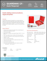 Download the SureCall Guardian3 QR spec sheet (PDF)