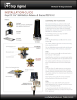Download the Top Signal TS210382 NMO antenna installation guide (PDF)