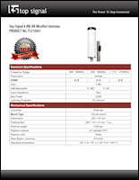 Download the Top Signal TS210462 spec sheet (PDF)