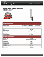 Download the Top Signal TS210471 spec sheet (PDF)