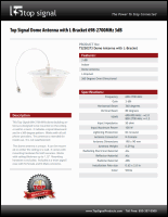 Download the Top Signal TS250373 spec sheet (PDF)