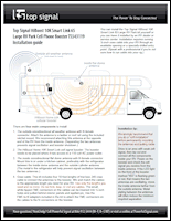 Download the Top Signal HiBoost 10K Smart Link 65 Large RV Park kit installation guide (PDF)