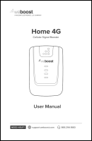 Download the weBoost Home 4G 470101 user manual (PDF)