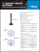 Download the Wilson 301126 spec sheet (PDF)