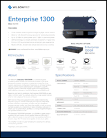 Download the WilsonPro Enterprise 1300/1300R (460149/460150) spec sheet (PDF)