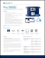 Download the WilsonPro 460242 Pro 1000C spec sheet (PDF)