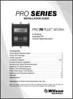 Download the WilsonPro 463127 Pro 70 Plus install guide (PDF)