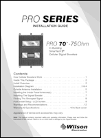 Download the WilsonPro 70 463134 install guide (PDF)