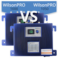 What are the differences between the WilsonPro 1000 and WilsonPro 1050?