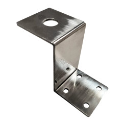 Top Signal Stainless Steel S Bracket with 5/8-Inch Stud Hole | TS432006