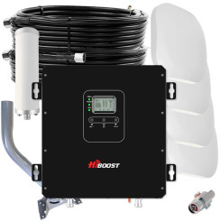 HiBoost Industrial 50K BTW Cell Signal Booster F25K-5S-BTW | Top Signal Series (TS549100)