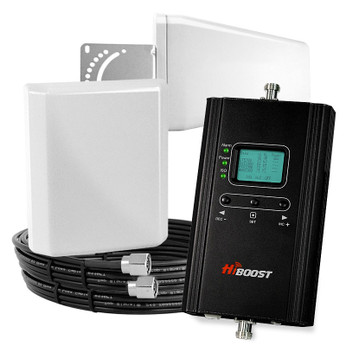 HiBoost Home 4K LCD Cell Phone Signal Booster (50 Ohm) F10G-5S