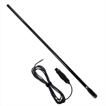 LTE 38-Inch Vehicle Antenna RFI Quick-Release Whip 6.5 dBi 698–2700 MHz  TS210701