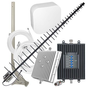 Rural SureCall Fusion4Home Max Cell Signal Booster with High-Gain Antenna |  Top Signal Series